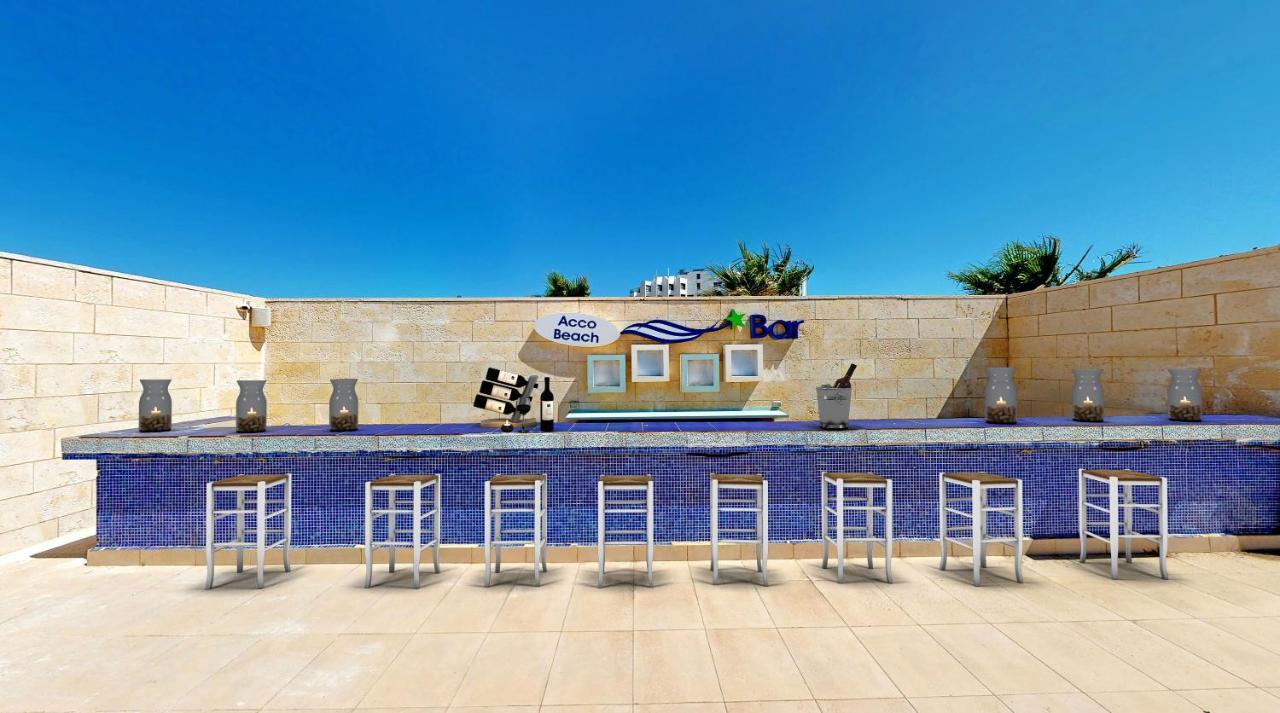 Acco Beach Hotel Acre Exterior foto